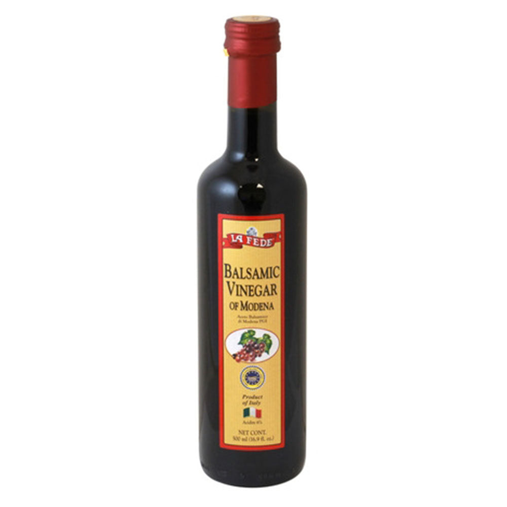 La Fede Balsamic Vinegar of Modena - Authentic Italian Vinegar, 17 oz