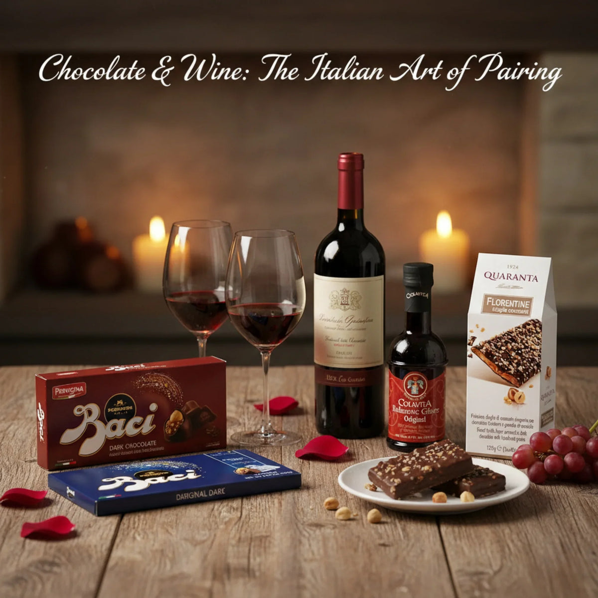 Italian Chocolate & Wine Pairing Guide Perugina Baci Valentine's