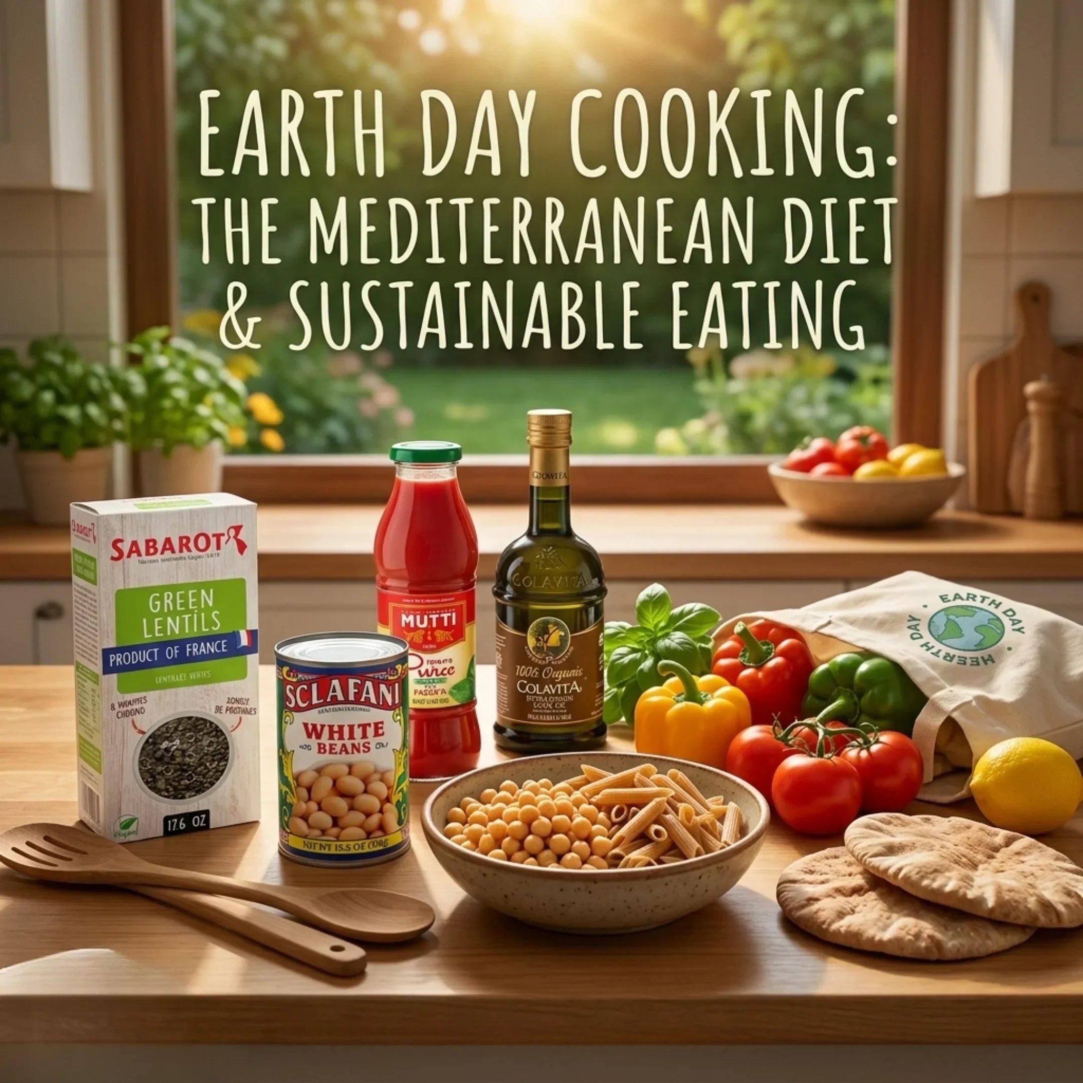 Earth Day Cooking: The Mediterranean Diet & Sustainable Eating