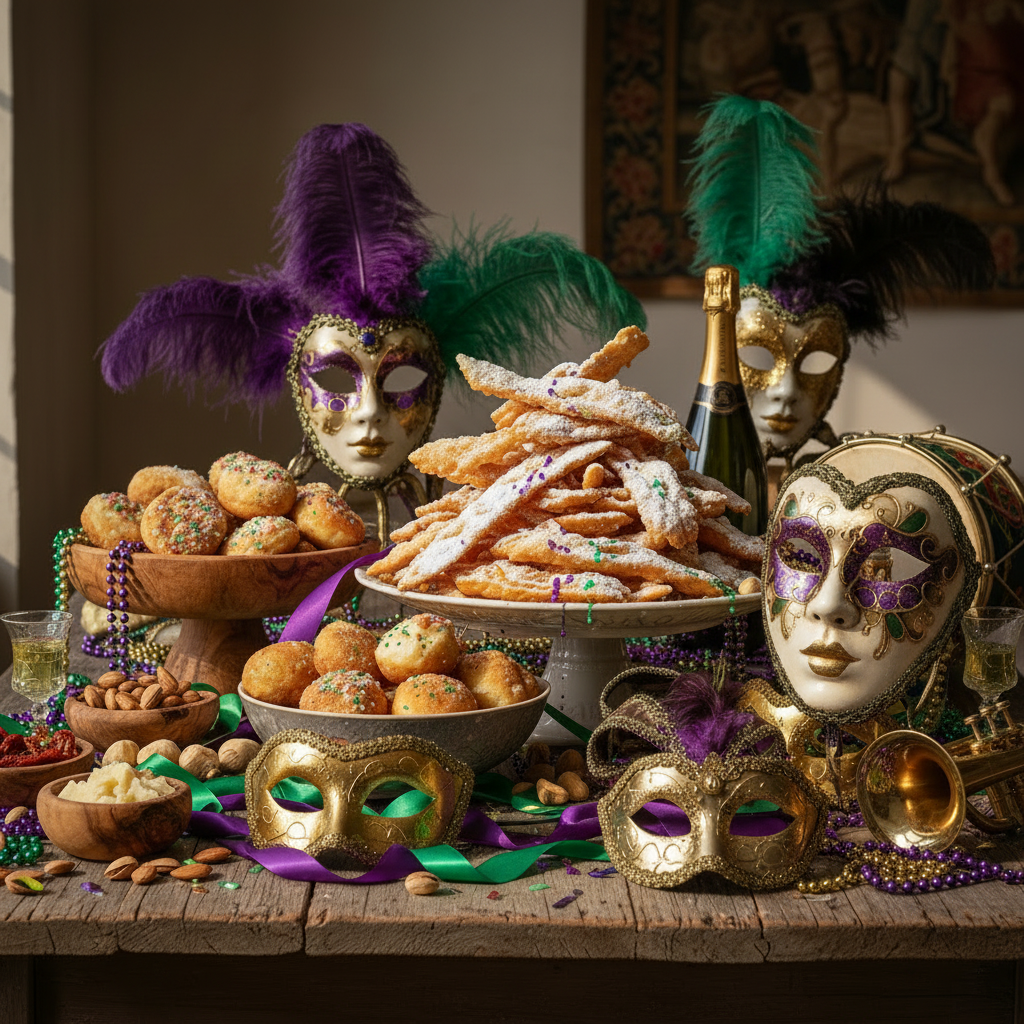 Mardi Gras Meets Italy: Carnival Foods & Traditions