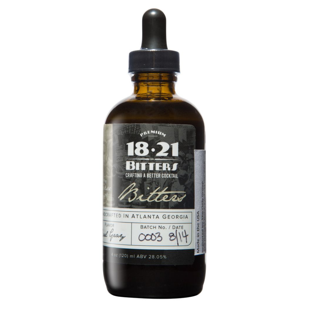 18.21 Earl Grey Bitters – Handcrafted Cocktail Bitters, 4oz (120ml)