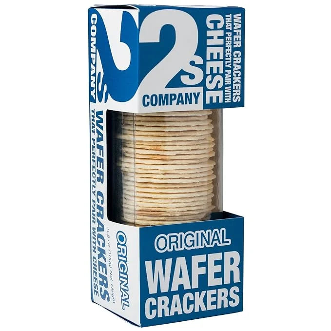 2’s Company Original Wafer Crackers for Cheese – 3.5 oz