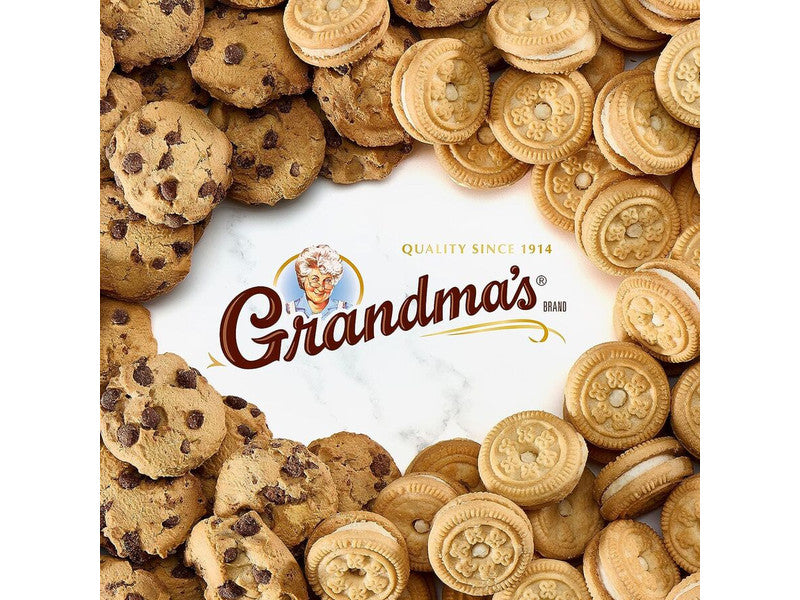 GRANDMAS Homestyle Oatmeal Raisin Cookies 2.5 oz (30 Pack)