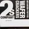 2's Company Cracked Pepper Wafer Cracker for Cheese, 3.5 Oz