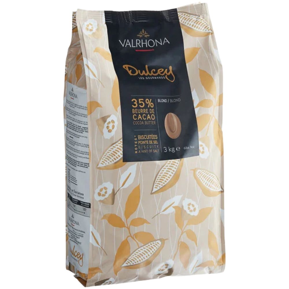 Valrhona Dulcey 35% Blond Chocolate Feves 6.6 LB