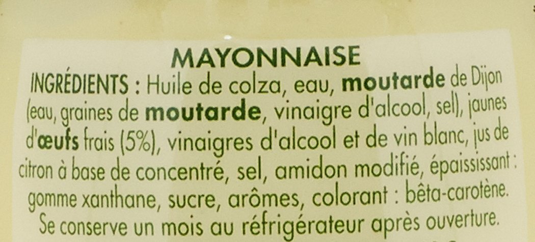 Benedicta Gourmet Mayonnaise, French Mayonnaise, 235g