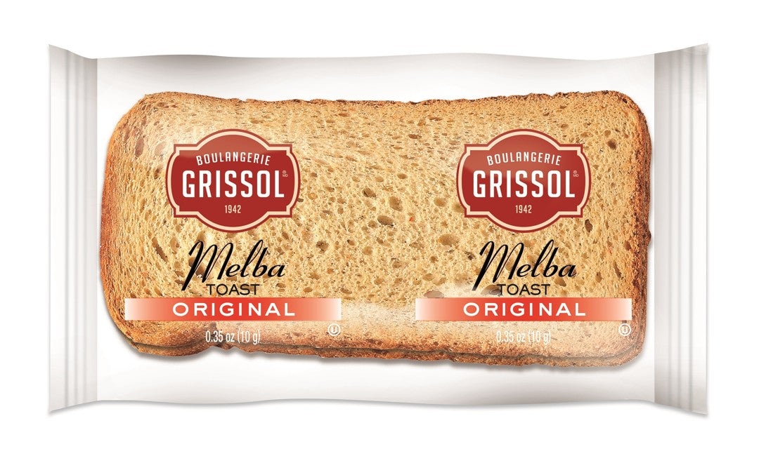 Grissol Plain Melba Toast 2 CT (320-pack Case)