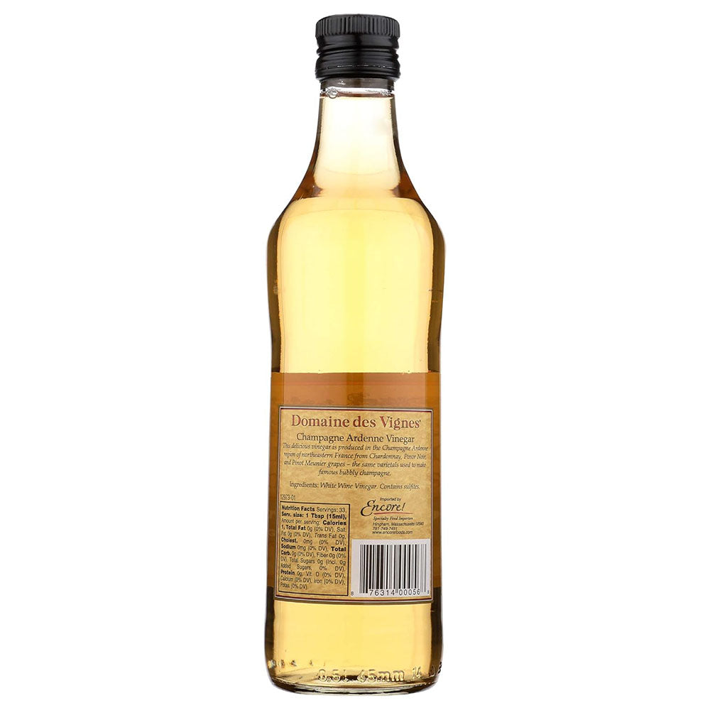 Domaine des Vignes Grande Champagne Wine Vinegar (16.9 fl oz)