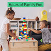 Mindoys Building Blocks Toy for Kids (96 Pcs) - STEM Construction Building Set for Boys and Girls Ages 3-12 | Heavy-Duty Plastic Blocks | Stacking Toys for Toddlers and Kindergarten