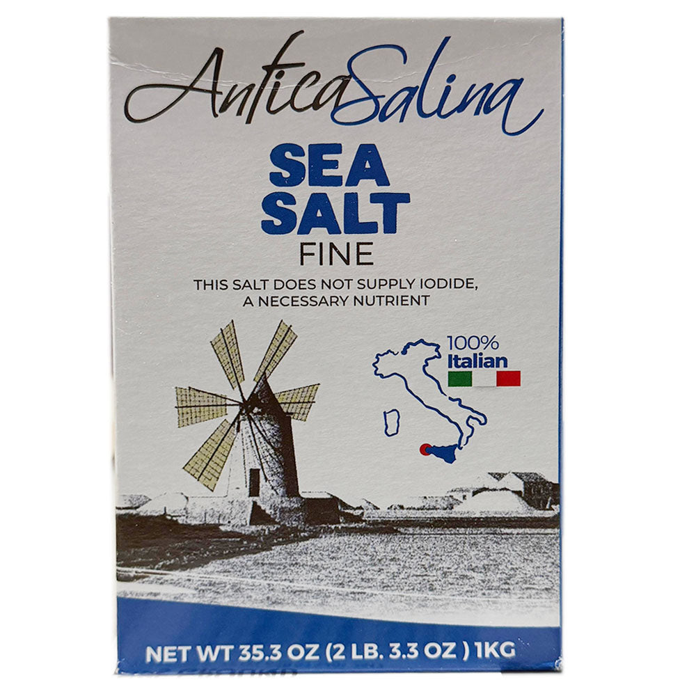 Antica Salina Sicilian Fine Sea Salt Box (2.2 LB)