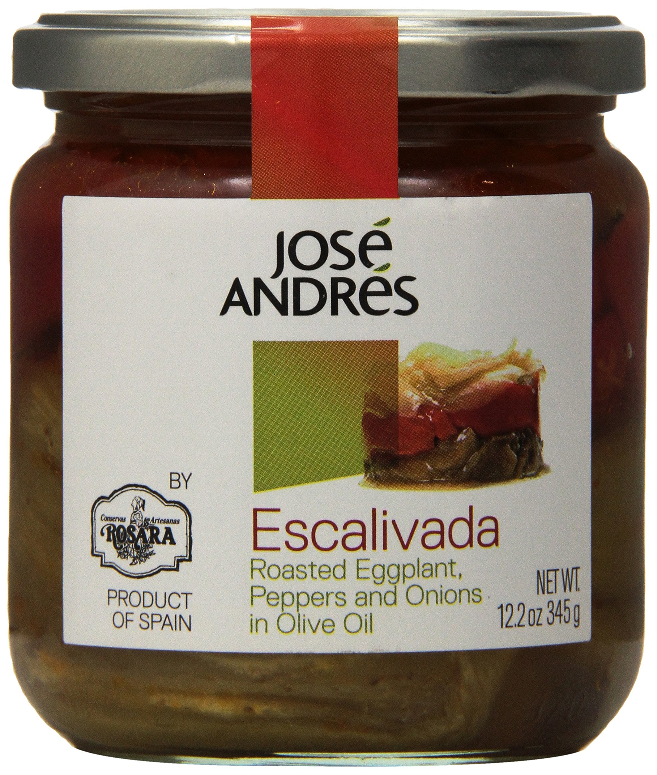 José Andrés Escalivada – 12.2 oz | Spanish Roasted Eggplant, Peppers & Onions in Olive Oil