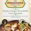 Indialicious Meal Paneer Tikka Masala Cooked with Olive Oil 10.5 oz Pack of 10