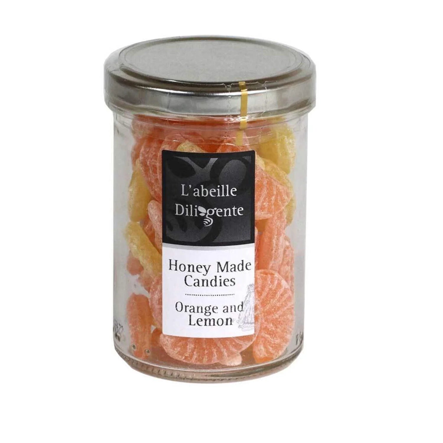 Abeille Diligente – Orange & Lemon Honey Candy 150g (Made in France)