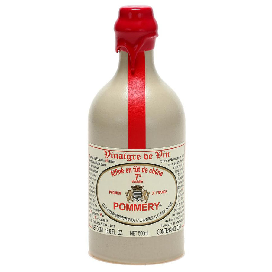 Pommery Aged Red Wine Vinegar – Sandstone Bottle 16.9 oz