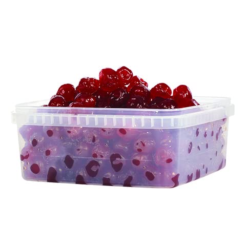 Amifruit Candied Whole Red Bigarreaux Cherries 2.2 LB