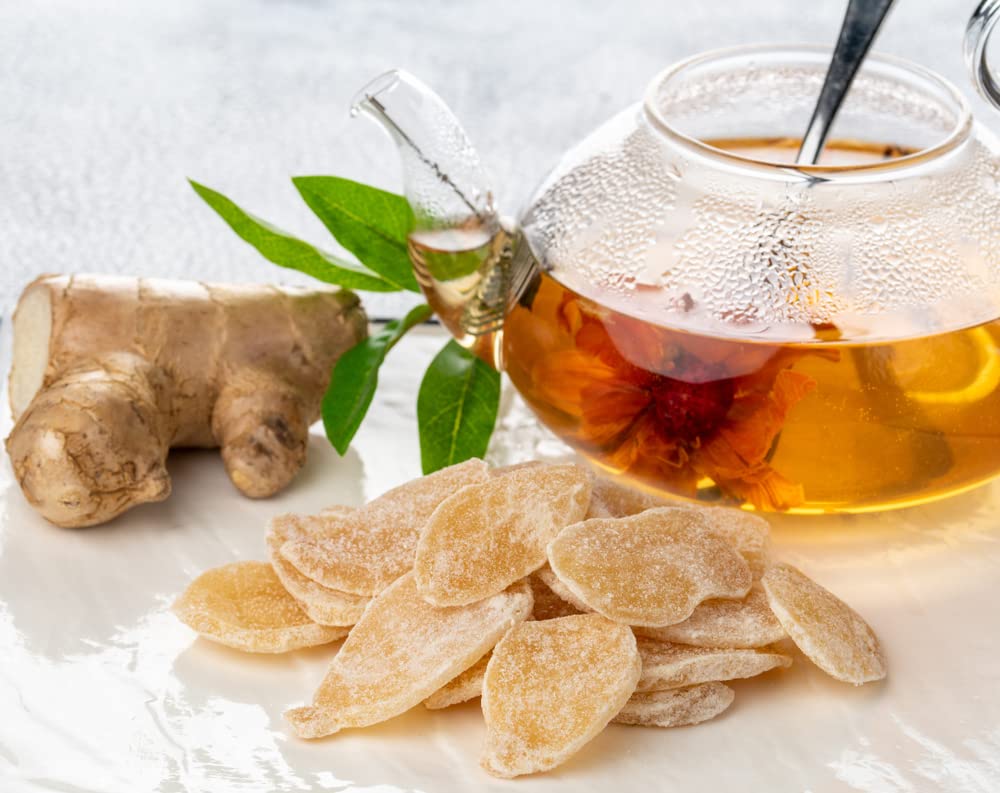 Amifruit Crystallized Ginger Slices 1.5 LB