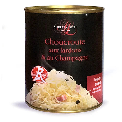 André Laurent Choucroute – French Sauerkraut with Bacon & Champagne, 800g