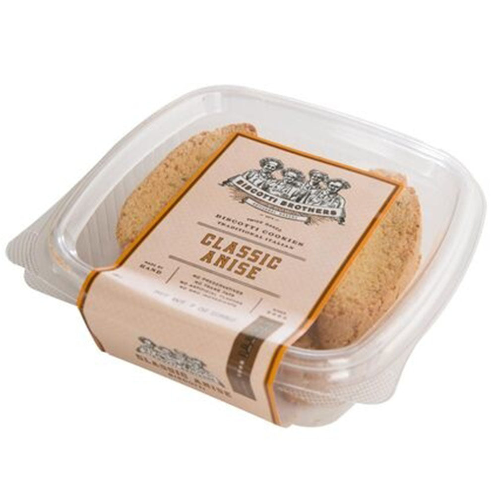 Biscotti Brothers Classic Anise Biscotti – Traditional Italian Cookie, 7 oz