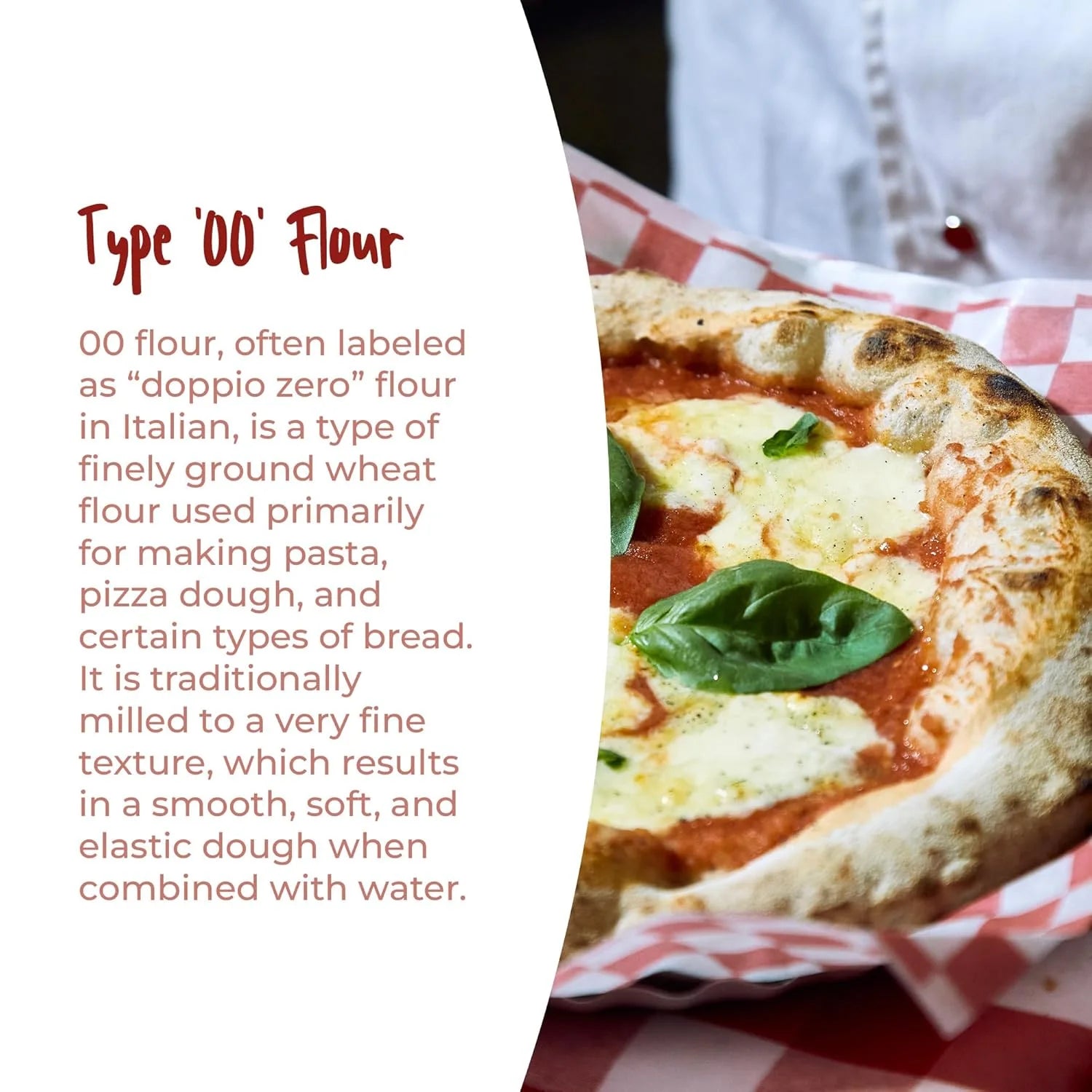 Caputo Chef’s Flour Tipo “00” – Italian Soft Wheat Flour, 2.2 lb Bag