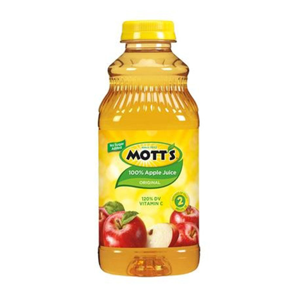 Mott's 100% Apple Juice PET Bottle (32 oz)