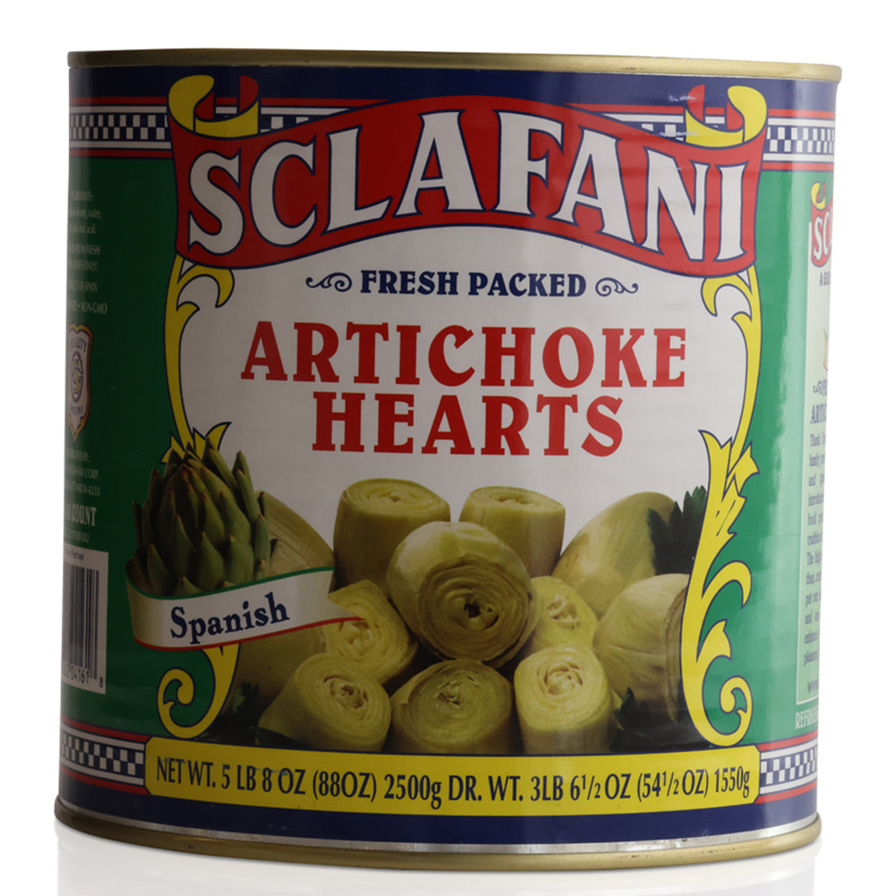 Sclafani Marinated Artichoke Hearts 3 kg - Bulk Italian Artichokes 6.61 LB