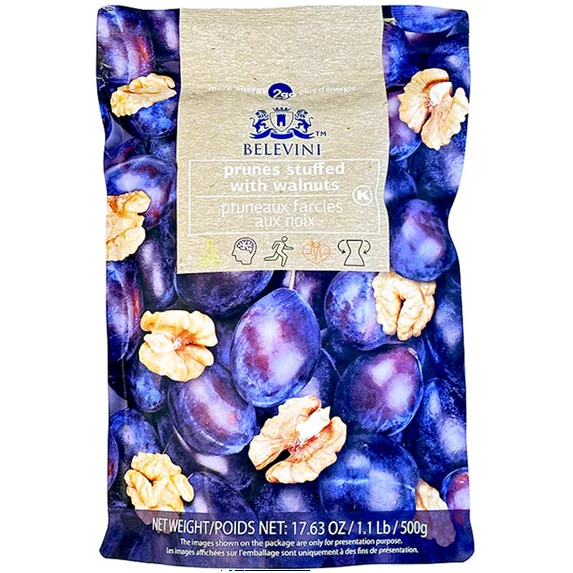 Belevini Prunes Stuffed with Walnuts – 500 g