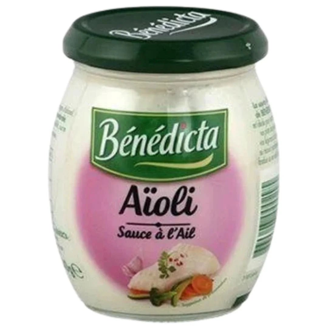 Bénédicta Aioli Gourmet Creamy Garlic Sauce – 8.8 oz (250g)