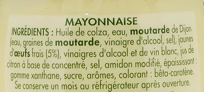 Bénédicta Gourmet Mayonnaise – 235g (French Mayonnaise)