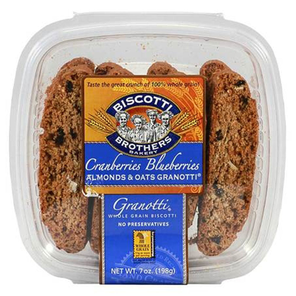 Biscotti Brothers Granotti – Cranberry Blueberry Almond Cookies, 7 oz