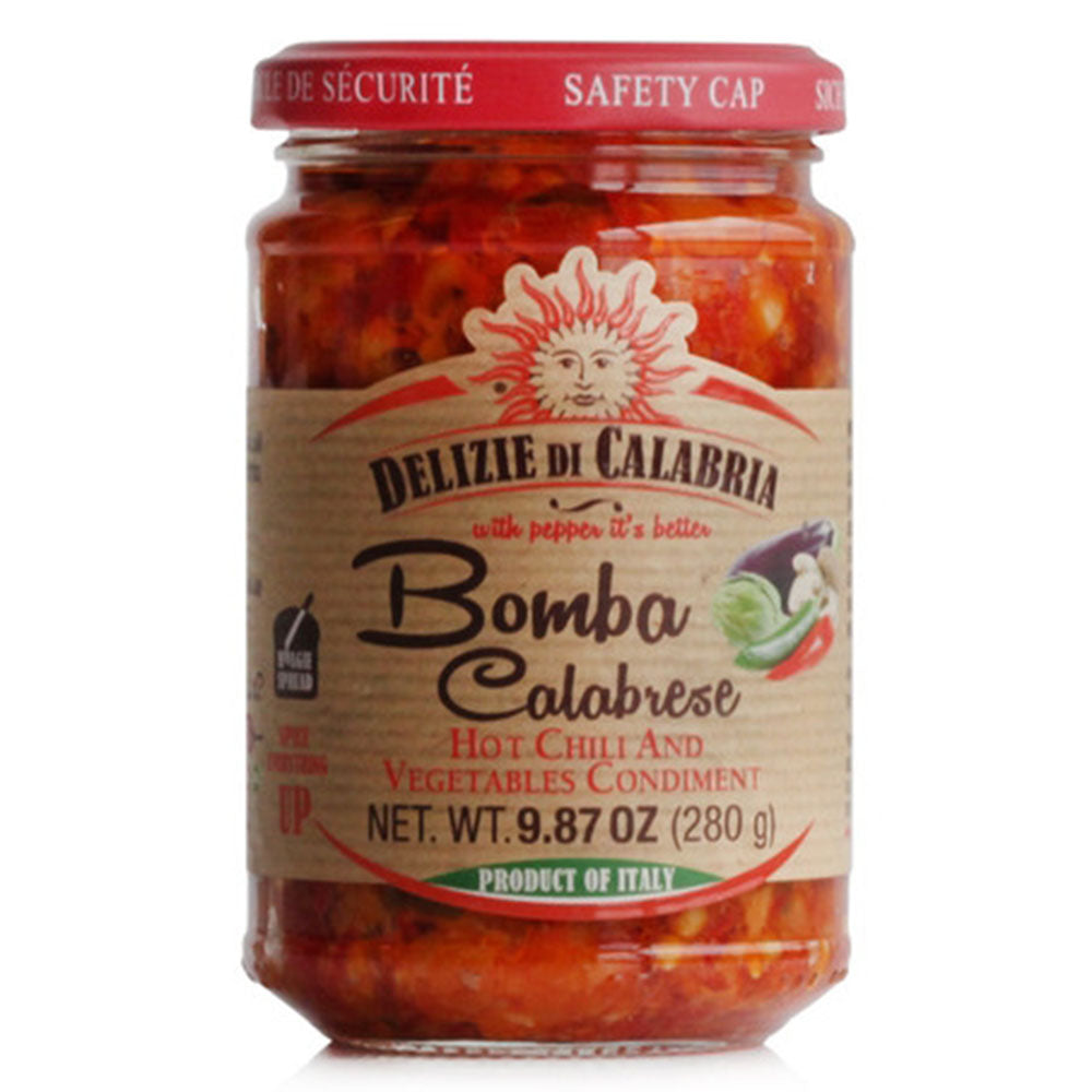 Bomba Calabrese – Hot Chili & Vegetable Condiment, 9.87 oz (Italy)