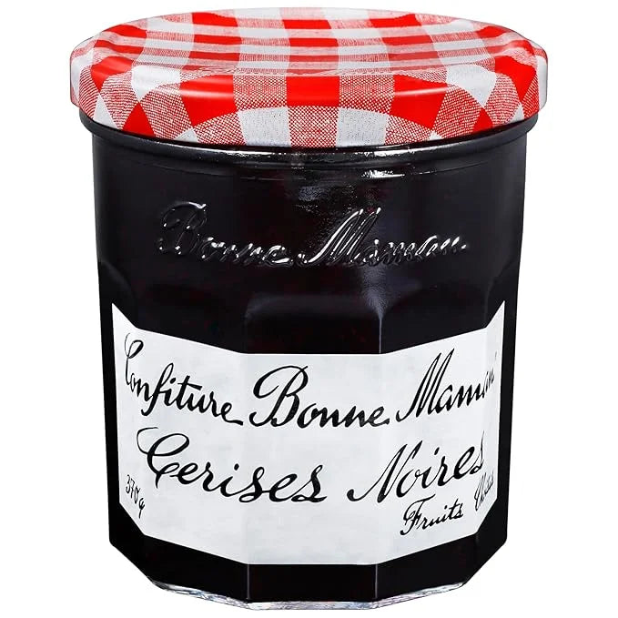 Bonne Maman Cerises Noires – Black Cherry Jam – 13 oz (370 g)