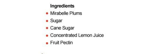 Bonne Maman – Golden Plum Mirabelle Preserves 13oz – Product of France
