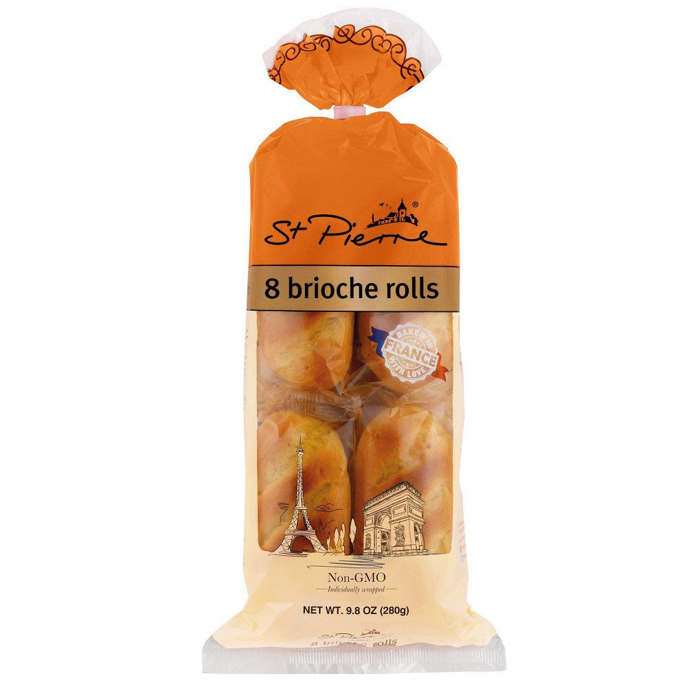 St. Pierre Top Split Brioche Hot Dog Buns (6 Ct / 9.8 oz)