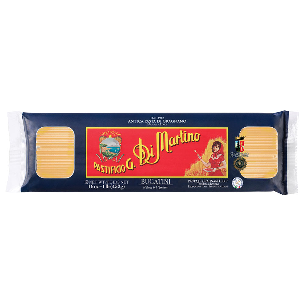Di Martino Bucatini Pasta - Authentic Italian Pasta di Gragnano (17.64 oz / 500g)