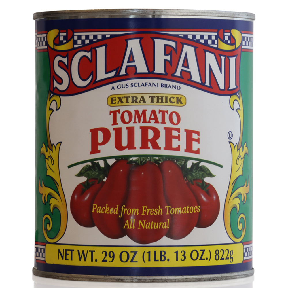 Sclafani Extra Thick Tomato Purée – 28 oz (822 g)