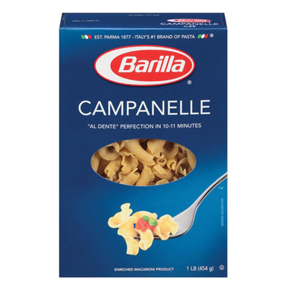 Barilla Campanelle Pasta - 16 oz Box (1 LB) - Bell Shape