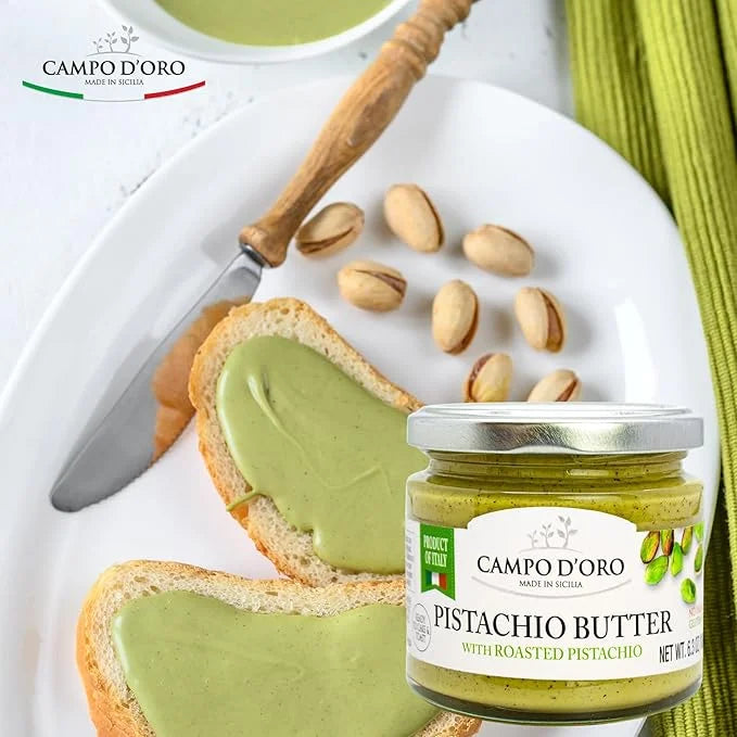Campo D’Oro Sicilian Pistachio Butter – 6.3oz (180g)