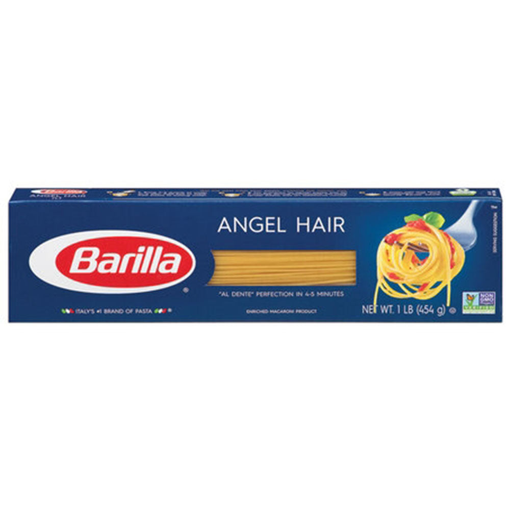 Barilla Capellini Angel Hair Pasta - 1 LB Box (16 OZ) - Fine Hair