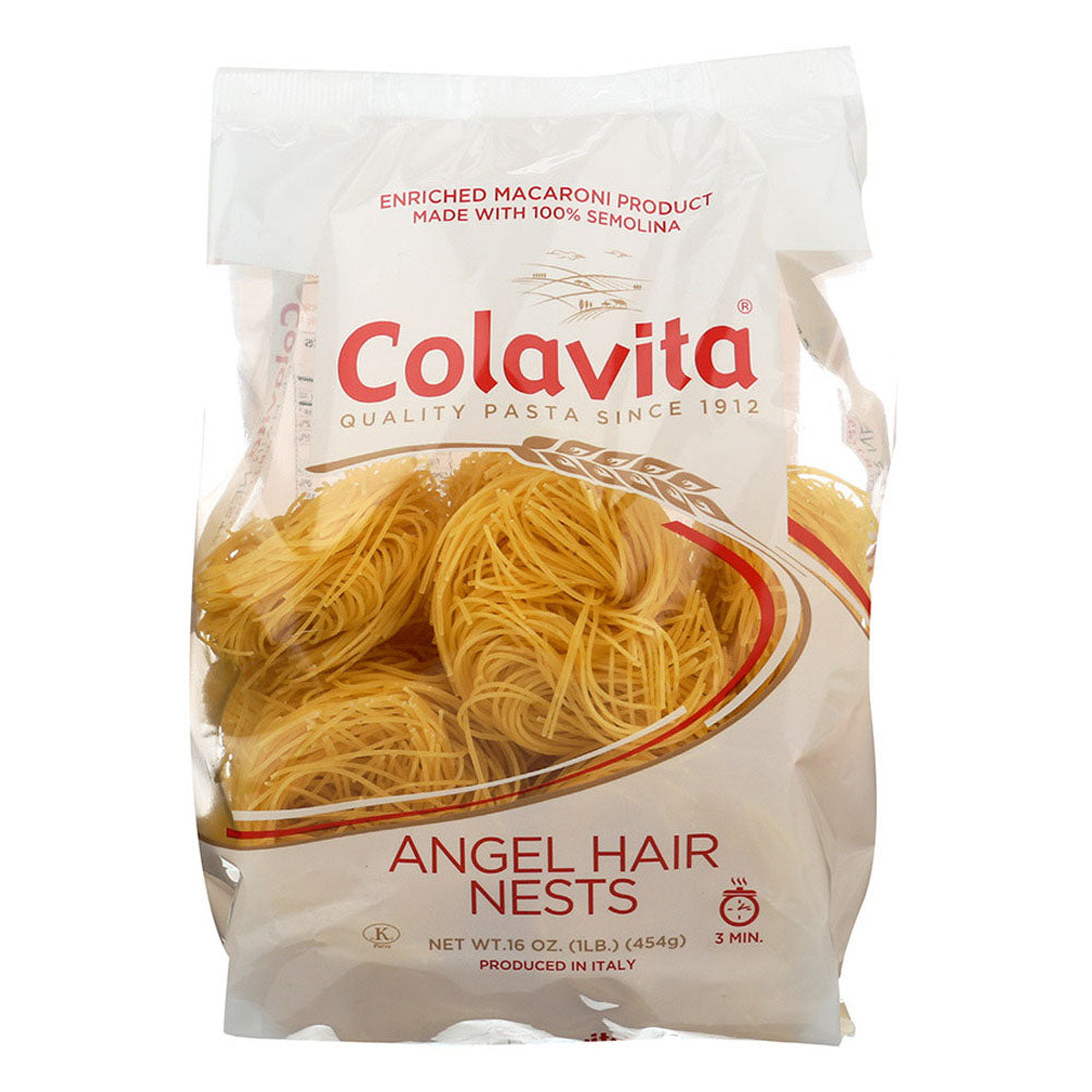 Colavita Capellini Pasta Nests (Angel Hair) - 1 LB