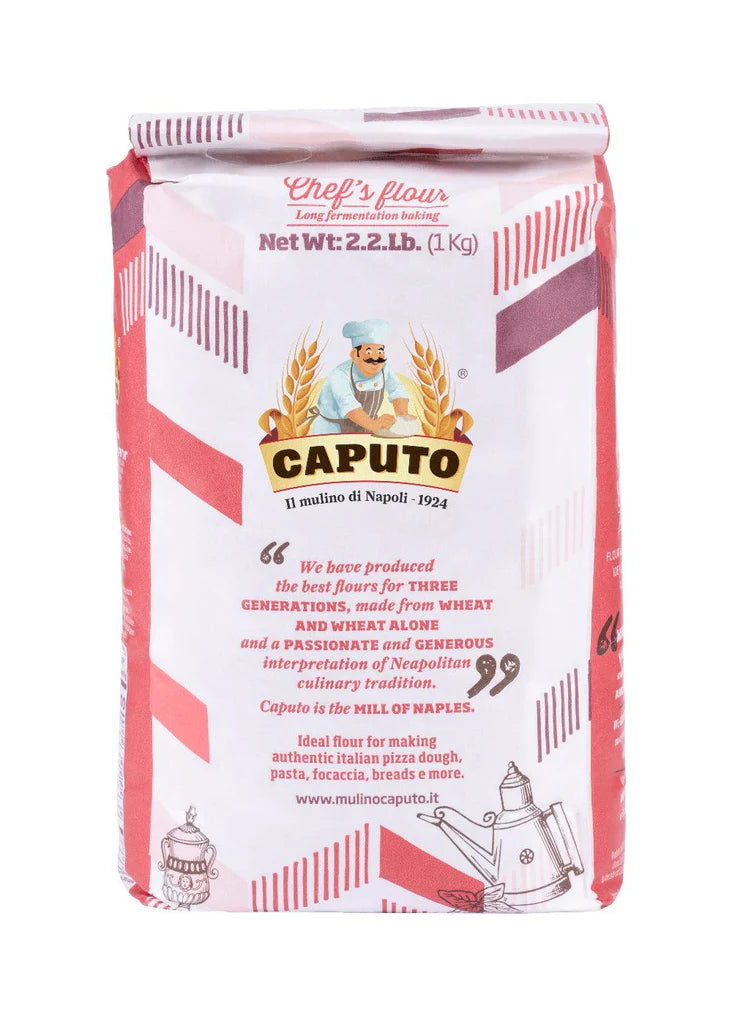 Caputo Chef’s Flour Tipo “00” – Italian Soft Wheat Flour, 2.2 lb Bag