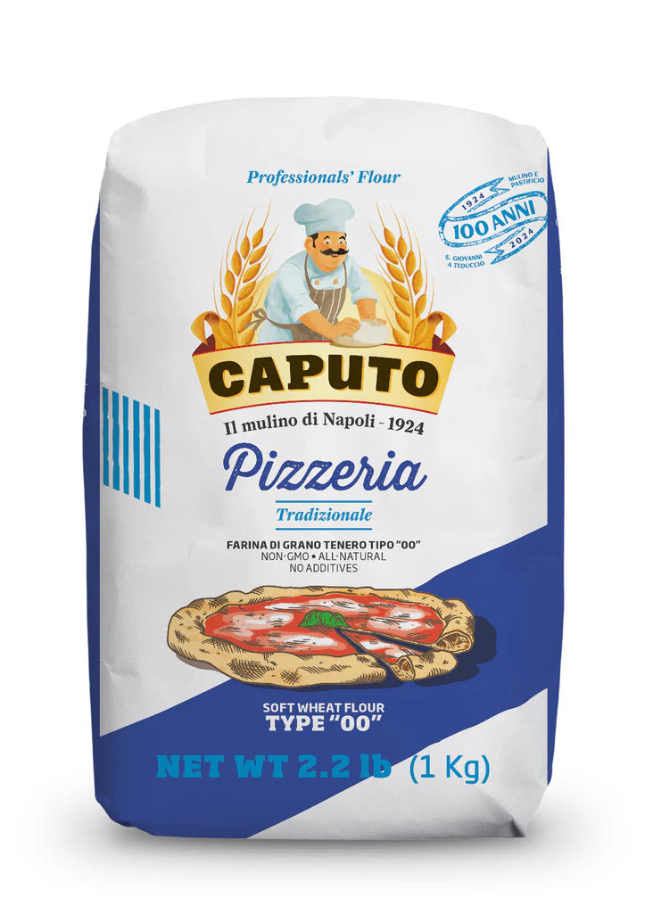 Caputo Pizzeria Type 00 Flour – Italian Pizza Flour, 2.2 lb Bag