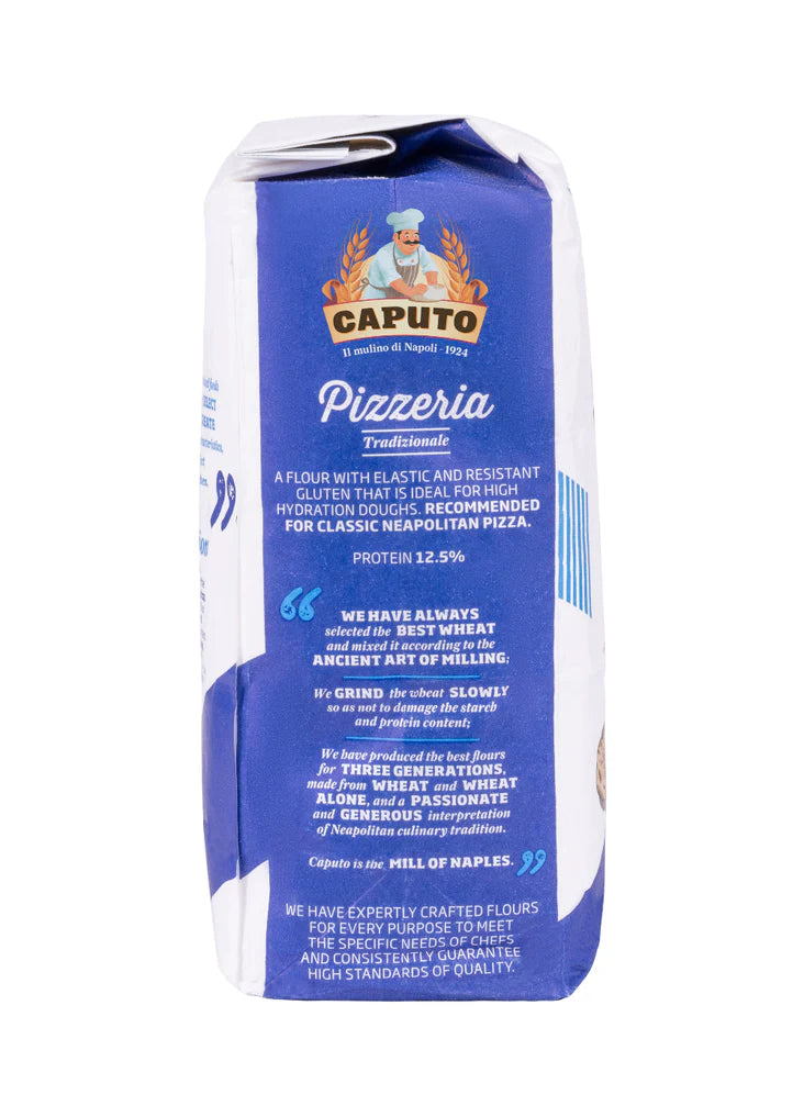 Caputo Pizzeria Type 00 Flour – Italian Pizza Flour, 2.2 lb Bag