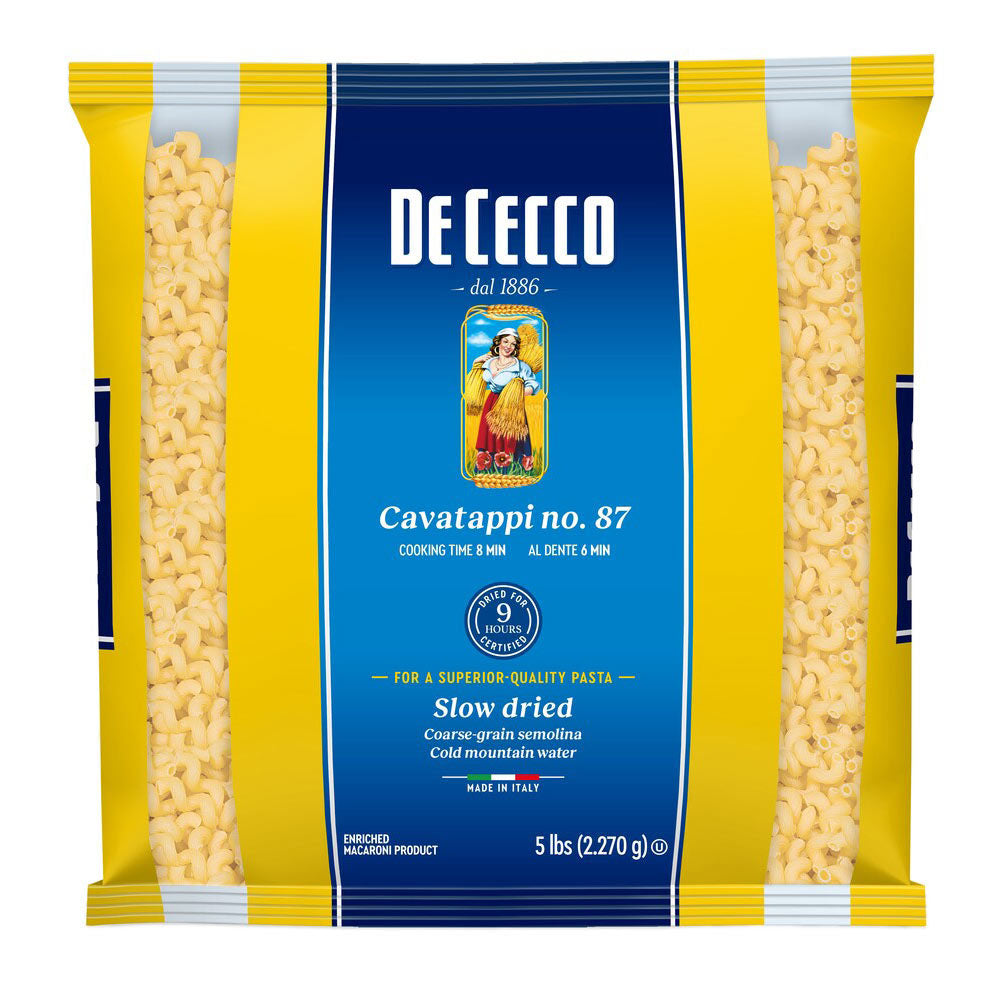 De Cecco Cavatappi Bulk Pasta No. 87 (5.0 LB)