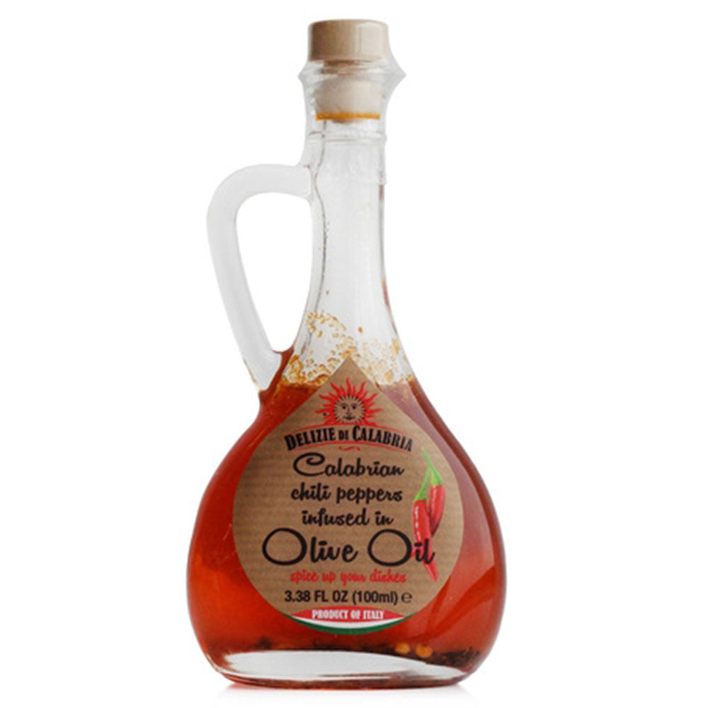 Delizie de Calabria – Chili Pepper Infused Olive Oil, 3.38 fl oz