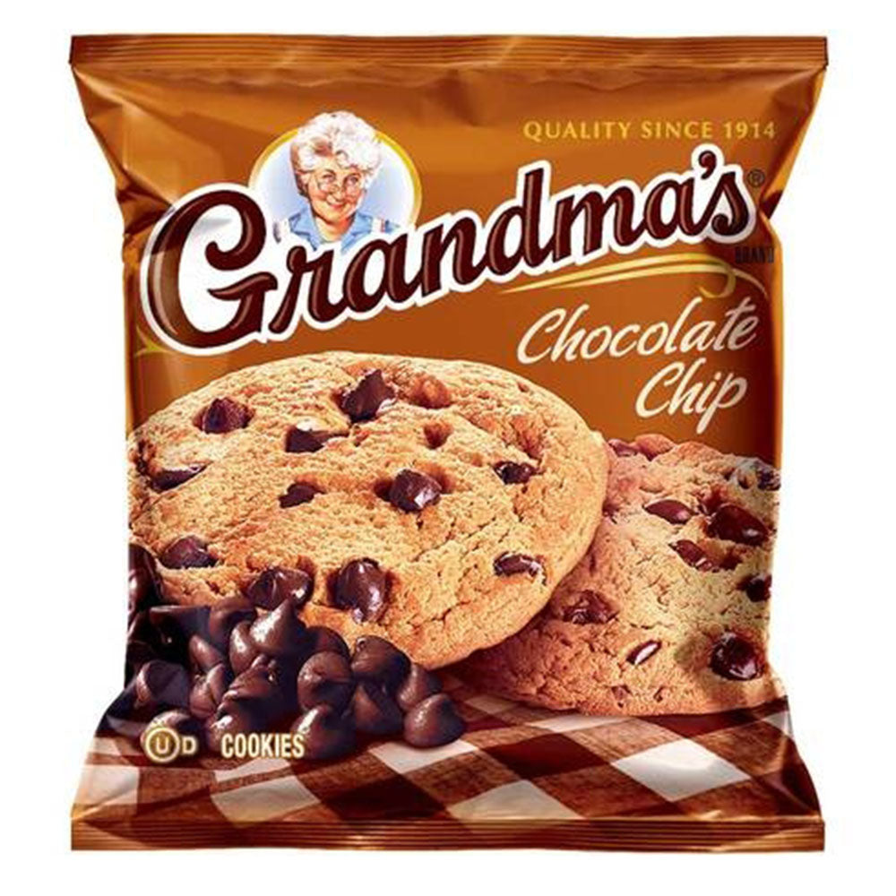GRANDMA’S Homestyle Chocolate Chip Big Cookies – 60 Count Case (9.38 LB)