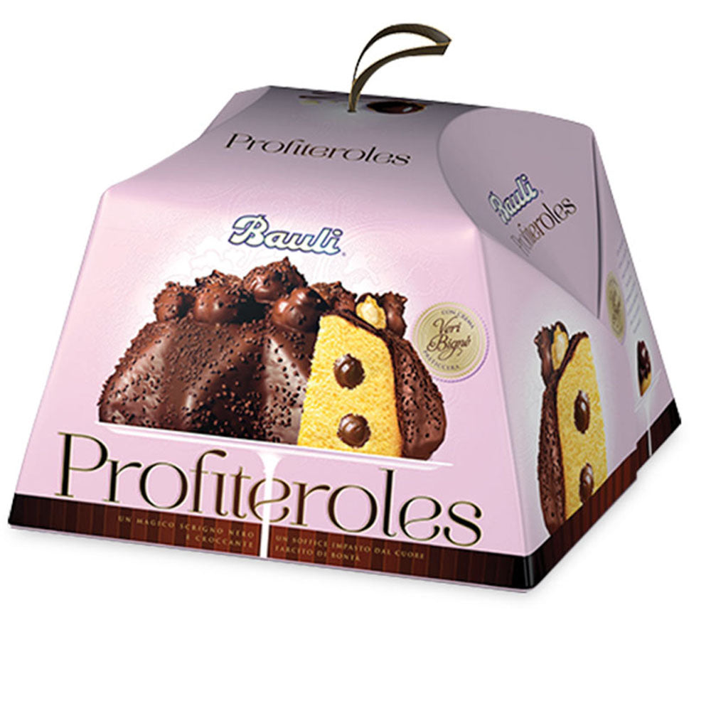 Bauli Chocolate Covered Profiteroles Cake – Italian Dessert (28.93 oz)