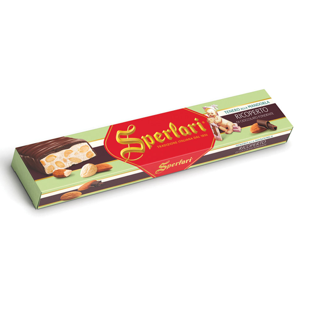 Sperlari Chocolate Covered Torrone with Almonds (7.05 oz)