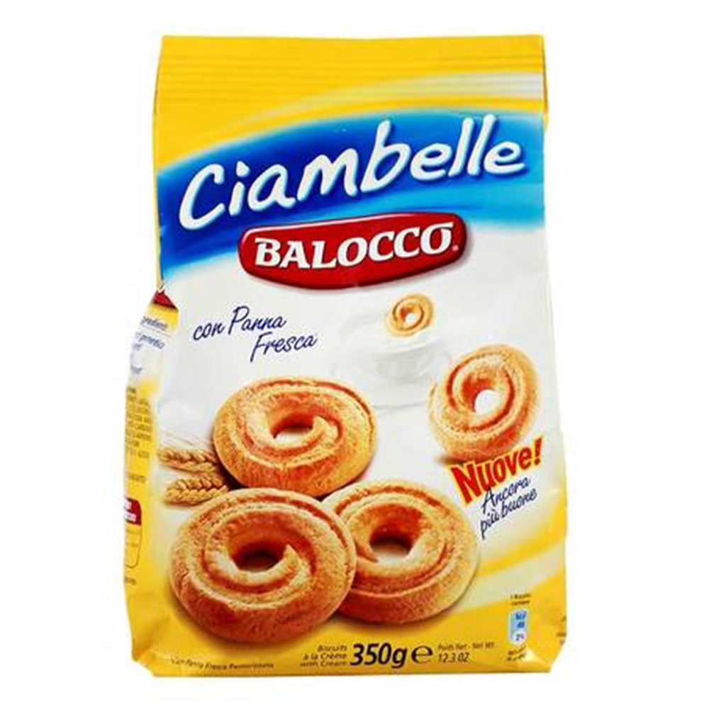 Balocco Ciambelle Italian Shortbread Cookies – 12.3 oz Bag