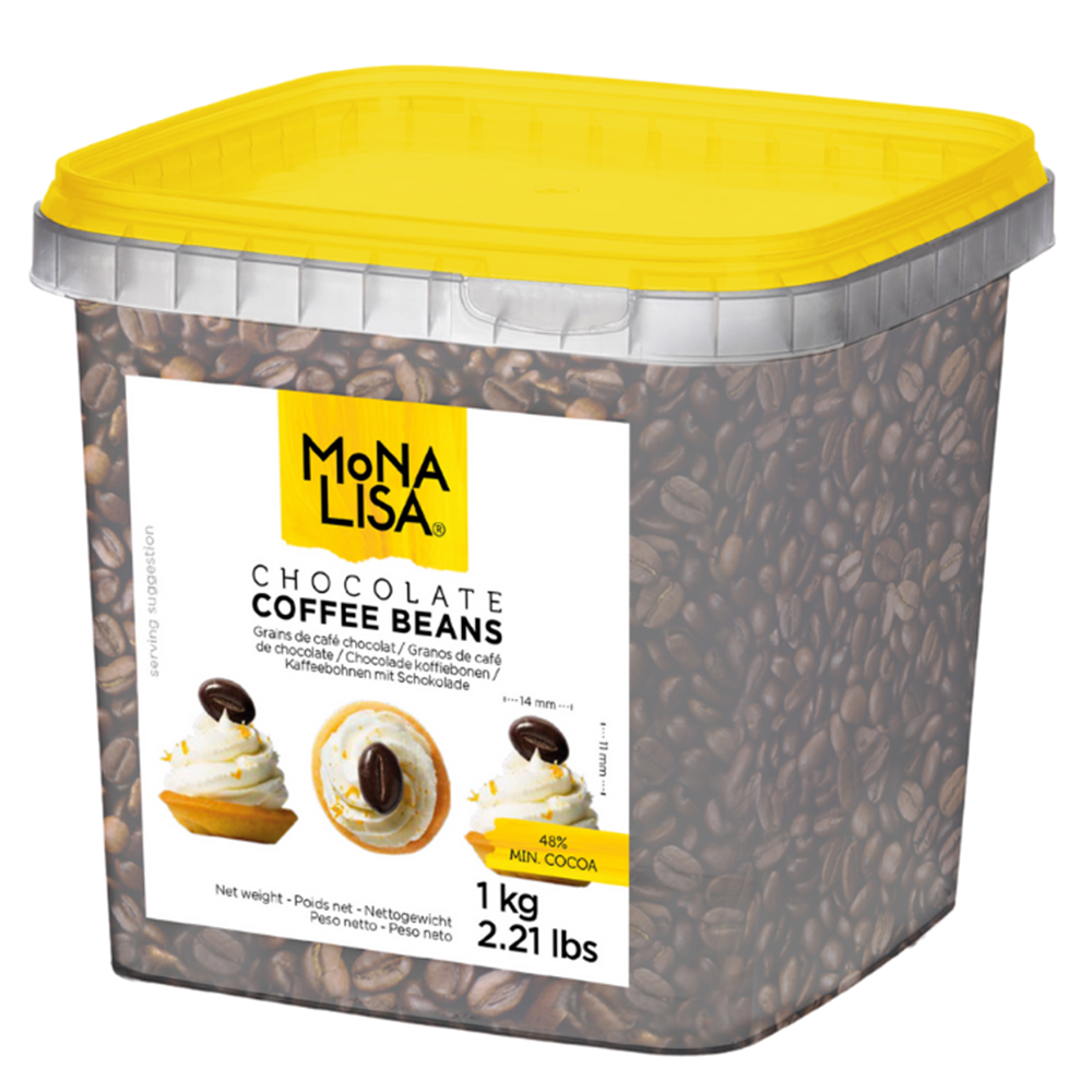 Mona Lisa Gourmet Coffee Bean Chocolate - 2.2 LB Bag