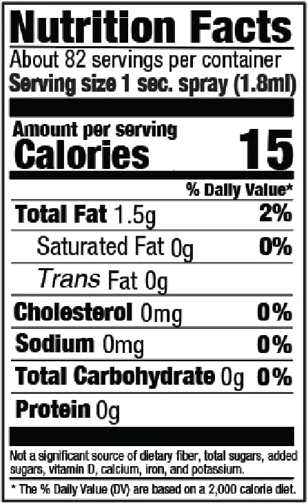 Colavita Premium Selection Extra Virgin Olive Oil Spray – Cold Pressed, 5 fl oz